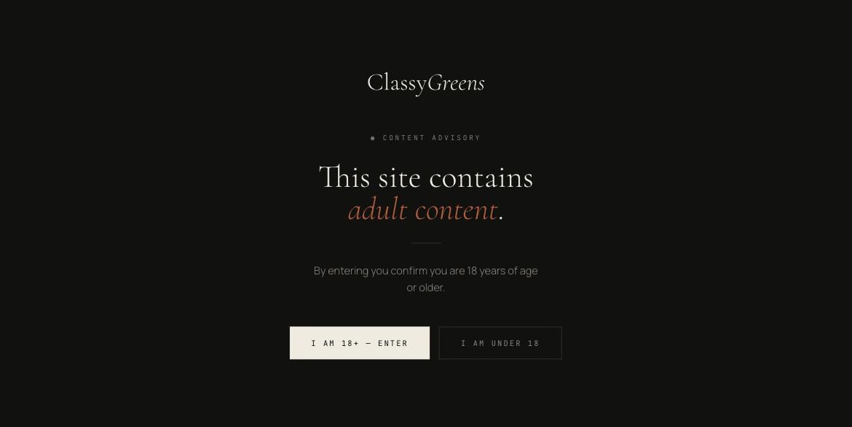 ClassyGreens — screenshot