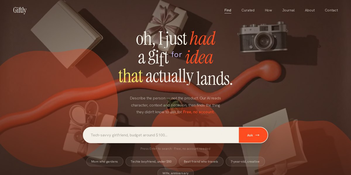 Giftly — screenshot