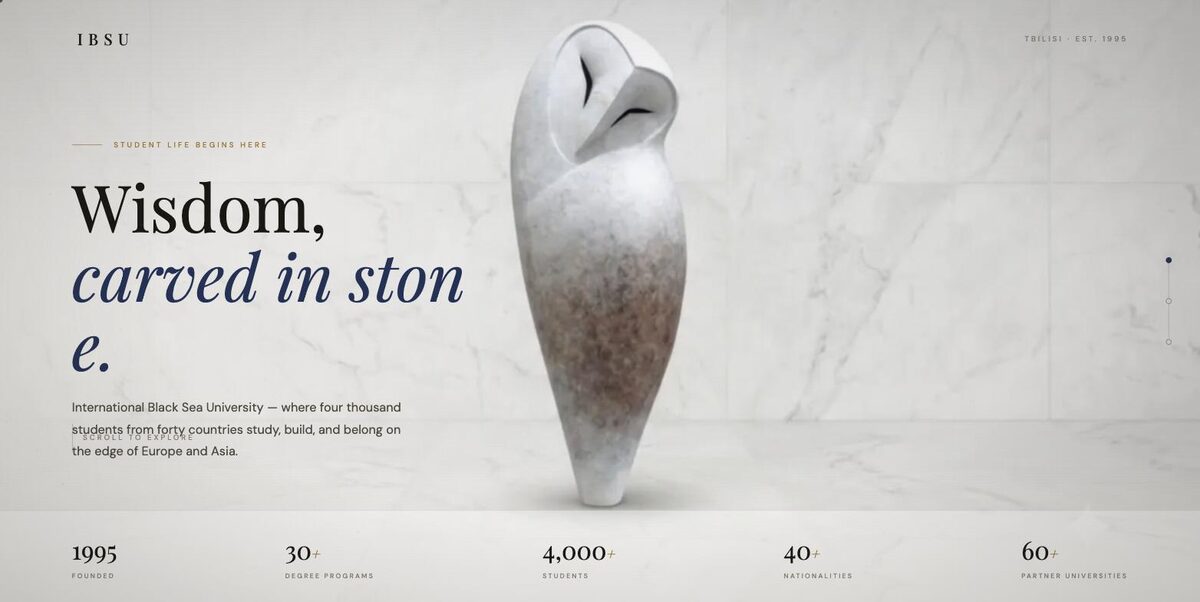 IBSU — Wisdom, carved in stone — screenshot