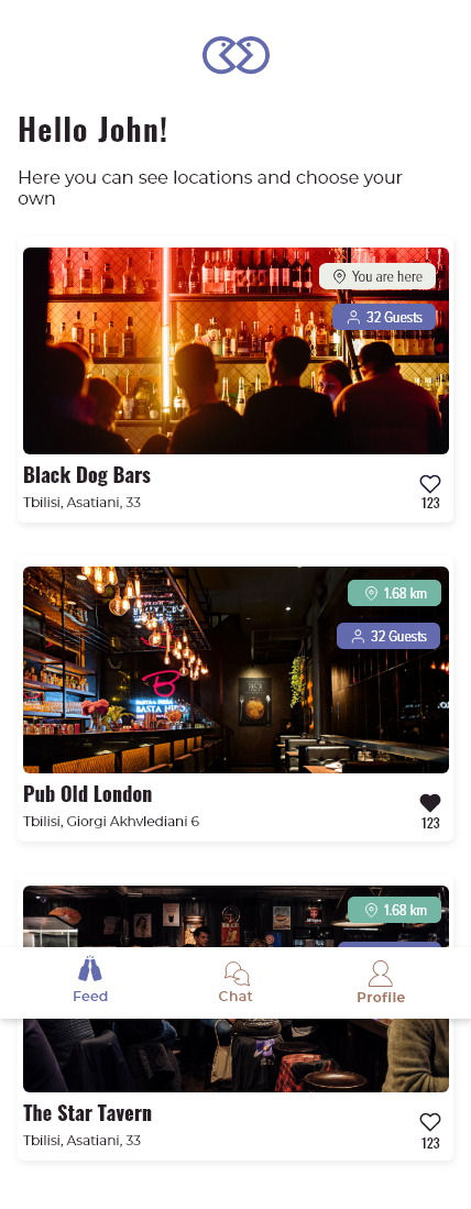 Chat Bar — Social