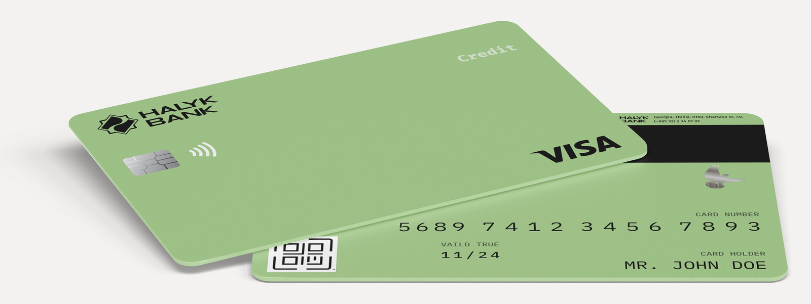 Halyk · Cards screen
