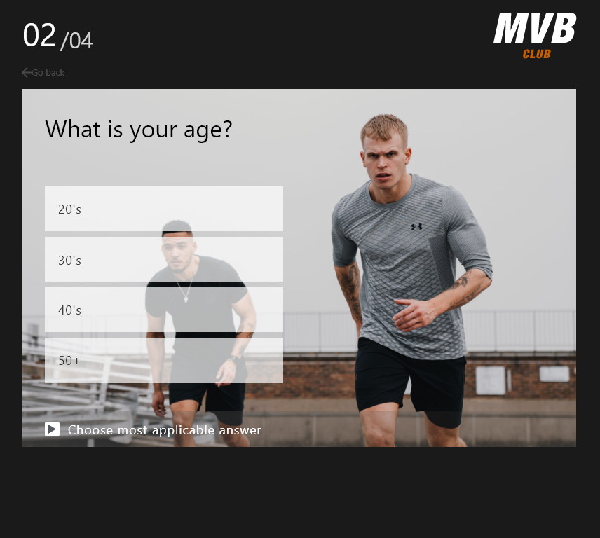 MVB Club Quiz — The counter is the largest thing on the page
