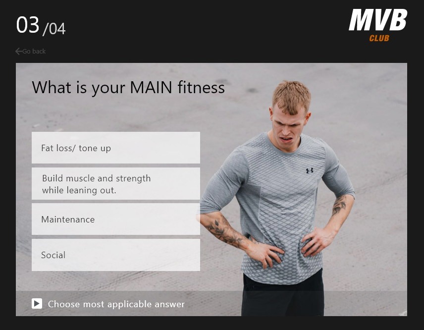 MVB Club Quiz — Every question changes the plan