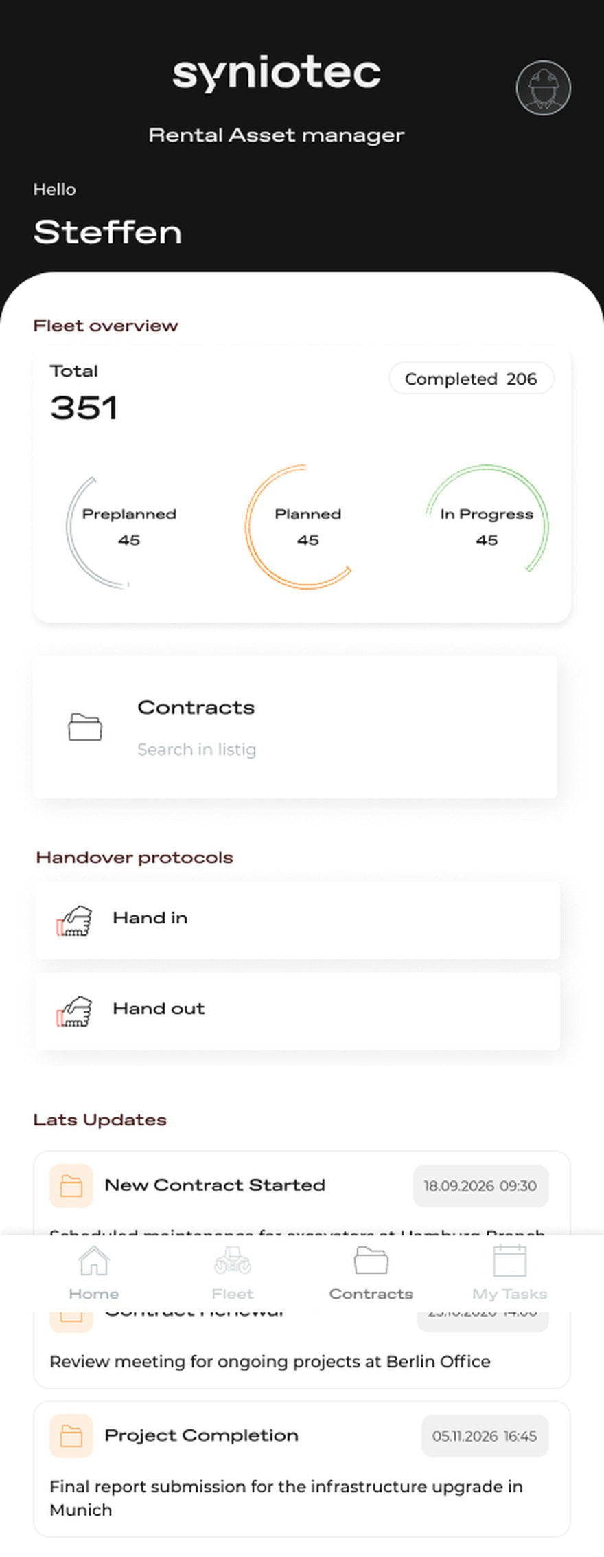 Syniotec · RAM Mobile — Home answers, it does not navigate
