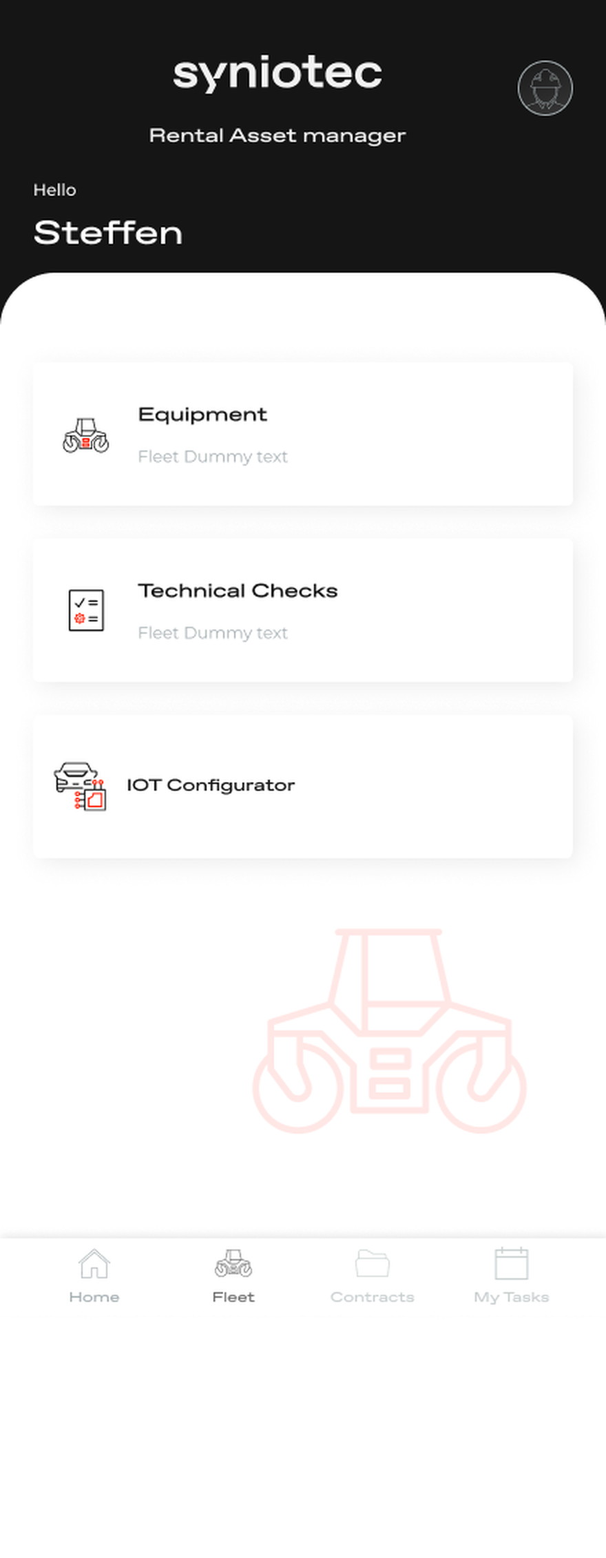 Syniotec · RAM Mobile — Fleet is three jobs, not a database