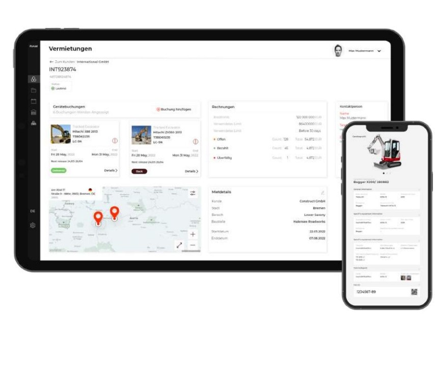 Syniotec · RAM — interface design