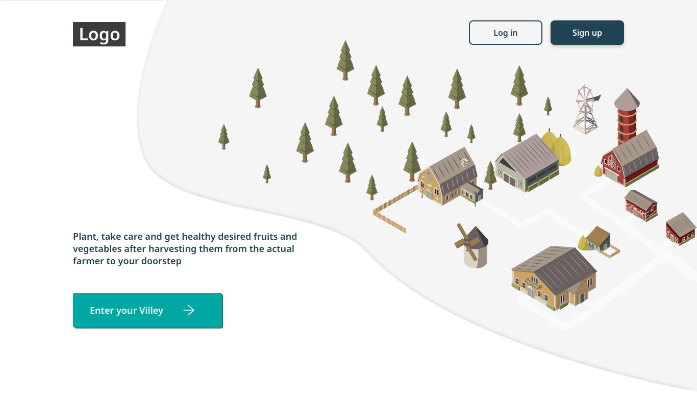Villey — The farm is a picture, and the picture is the report